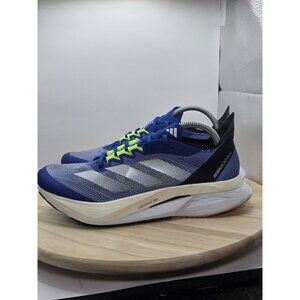 Adidas Adizero Boston 12 Royal Blue Lucid Lemon US Size 10 Women's IF8170